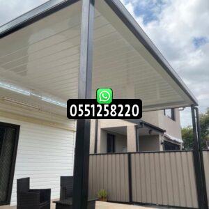 تكلفة تركيب مظلات ساندوتش بانل