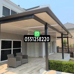 مظلات ساندوتش بانل للحدائق