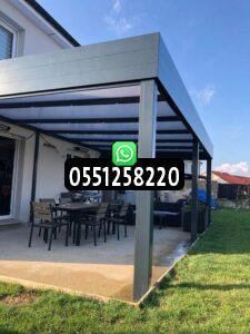 تصاميم مظلات حديد