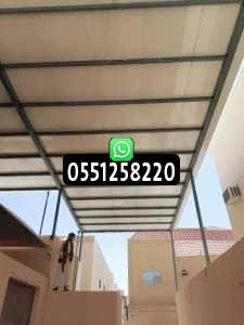 استخدامات مظلات ساندوتش بانل