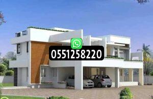 تصميم وبناء فلل