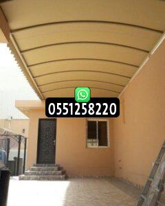 مظلات لكزان شفاف للممرات والاسياب